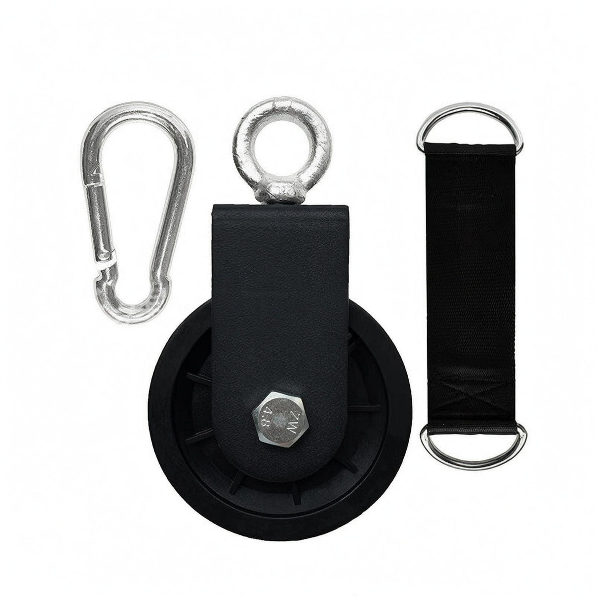 Silent Pulley Bearing Hardware Component Bolted
