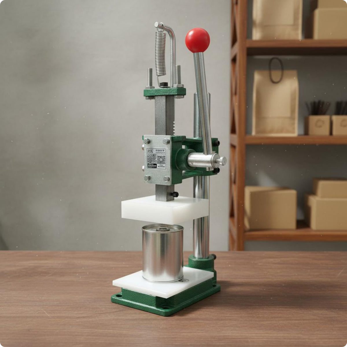 Tea Can Compact Size Canning Machine Easy to Use