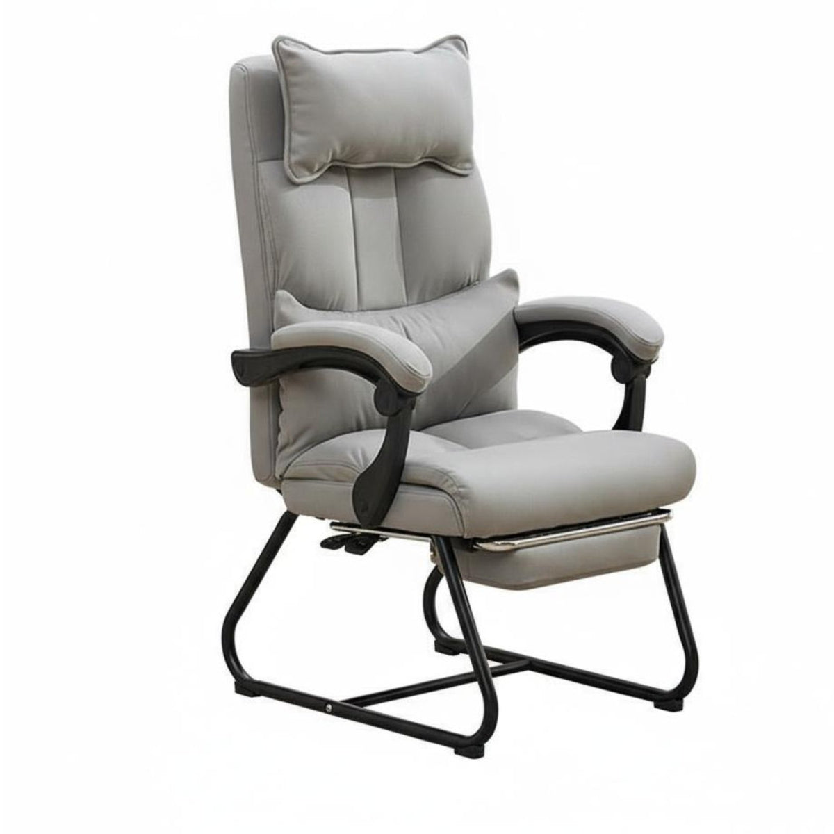 Reclining Sled Base Chair Ergonomic Design Office Furniture Support