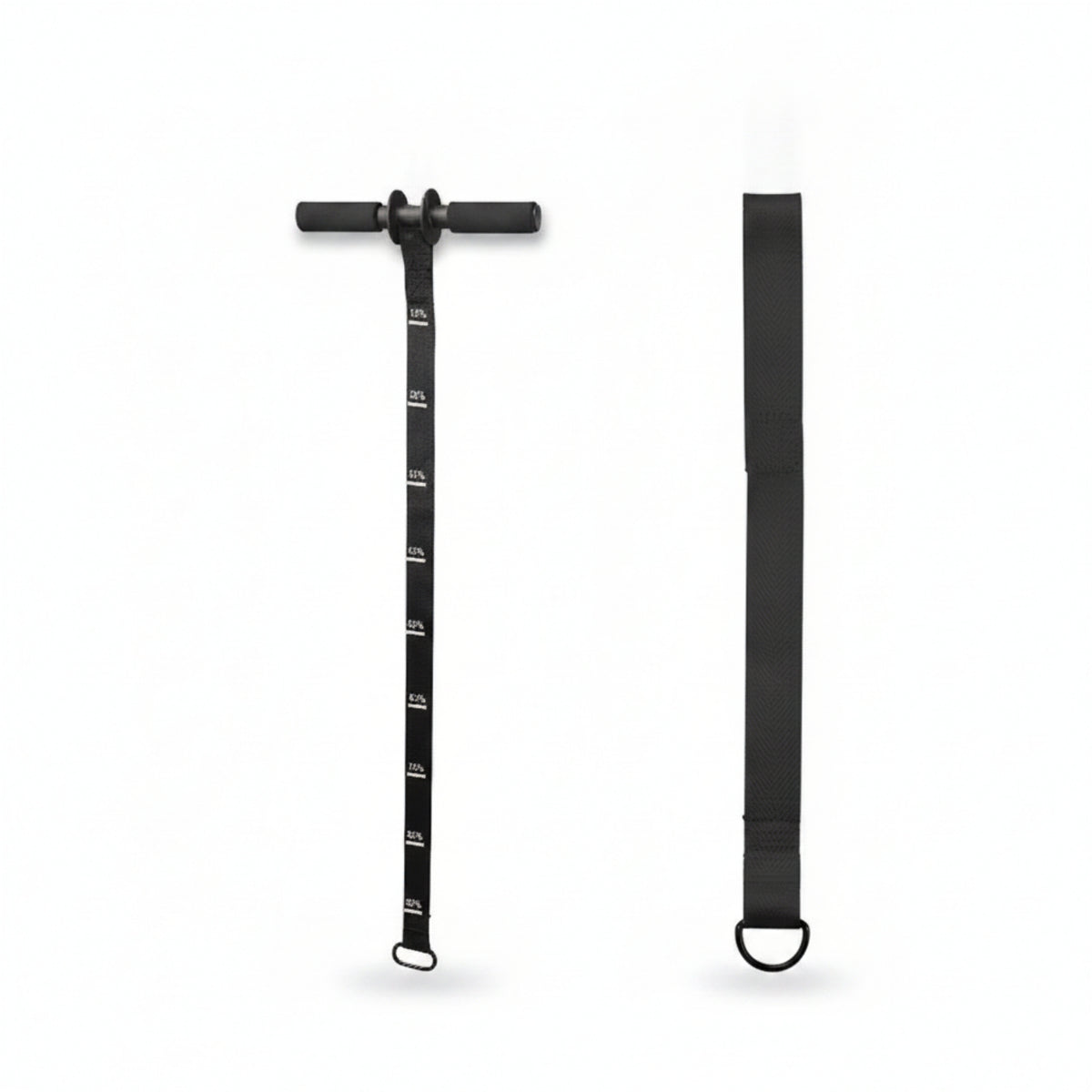 Adjustable Forearm Strap with Foam Handle Non-Slip Forearm Training Strap Lightweight Grip Training Handle Portable for Athletes, Home Gym