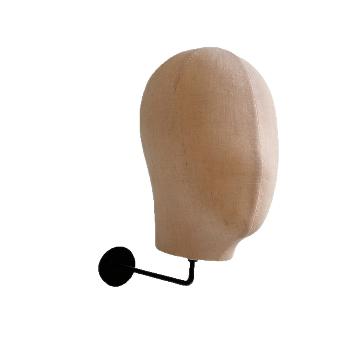 Mannequin Head with Wall Mount Long-Lasting Stand Sturdy for Hat Storage