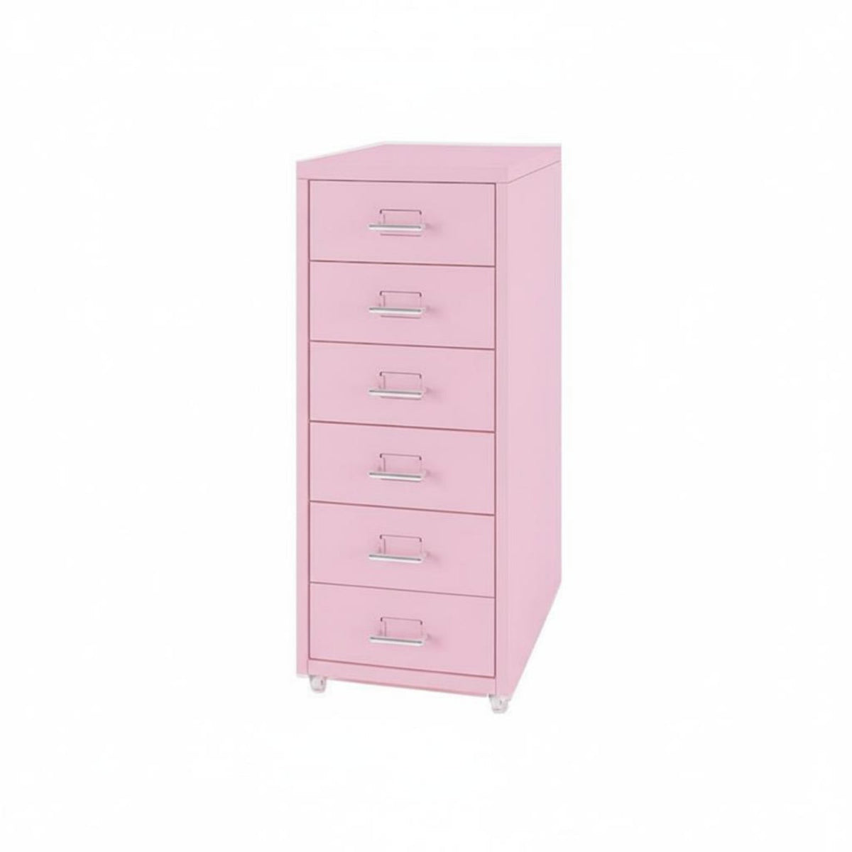 Under Desk Filing Cabinet Steel Construction Mobile Metal Storage Cabinet Waterproof Metal Drawer Cart for Bedroom
