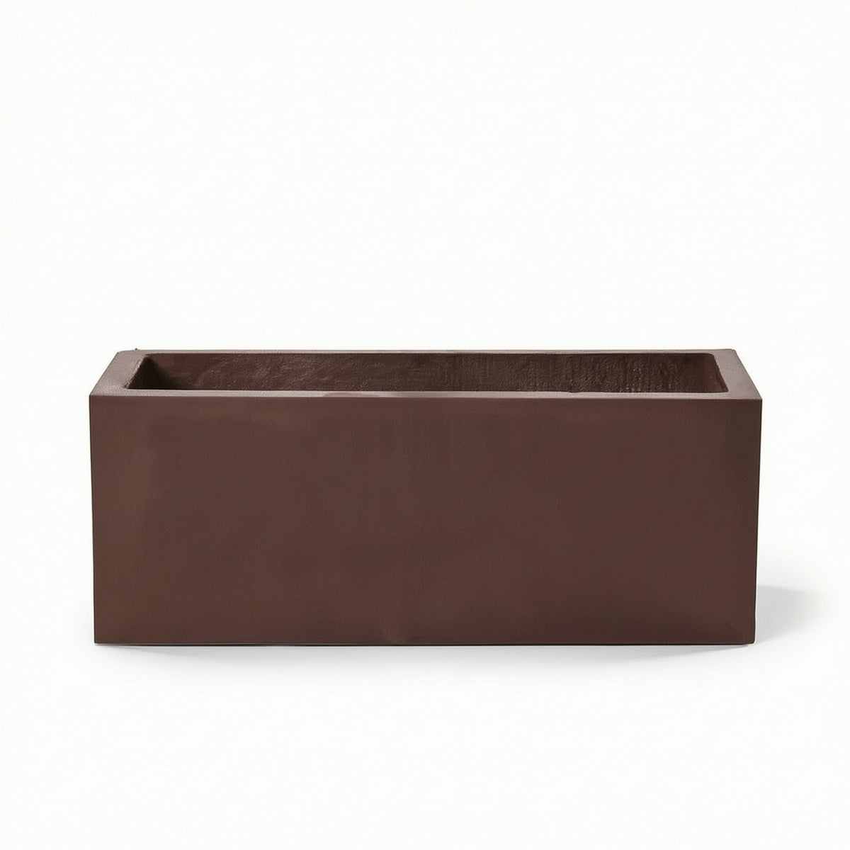 Cement Planter Box Stone-Like Rectangular Planter Box Matte Plant Container for Gardeners, Homeowners, Balcony, Garden, Courtyard