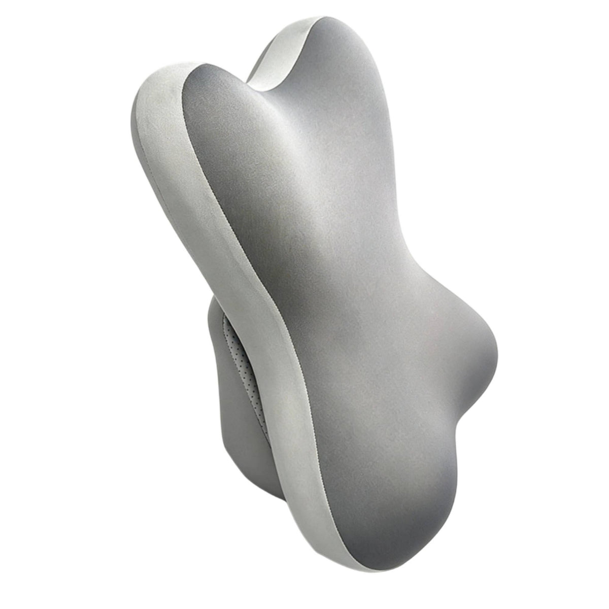 Ergonomic Bed Back Cushion Multifunction Backrest Pillow with Memory Foam Breathable Support Pillow with Cool-Silk Cover Firm for Students