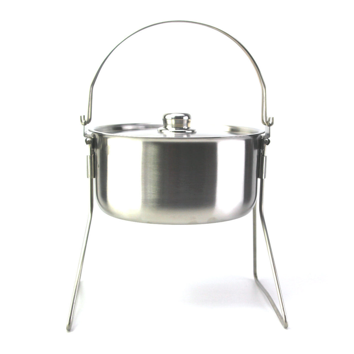 Stainless Steel 304 Outdoor Hanging Pot for 4-6 People