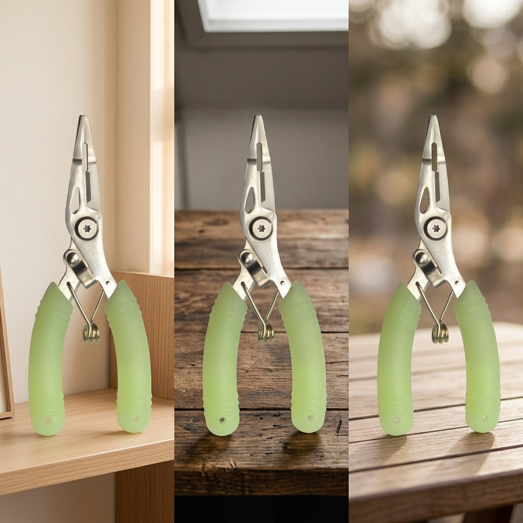 Mini Multifunction Fishing Pliers with Line Cutter and Hook Remover