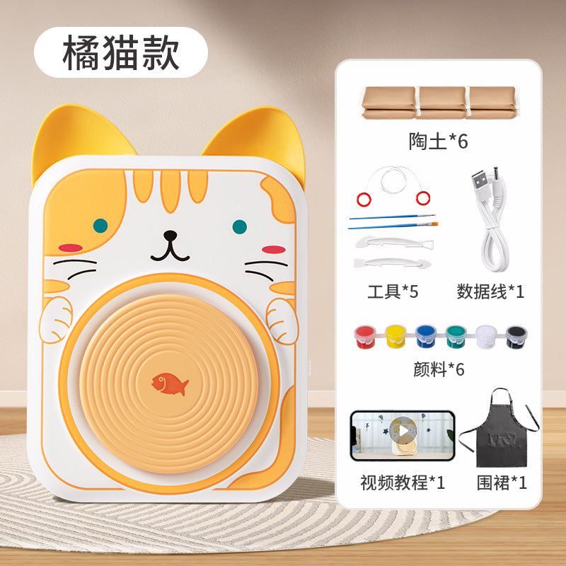 6 Clays Orange Cat