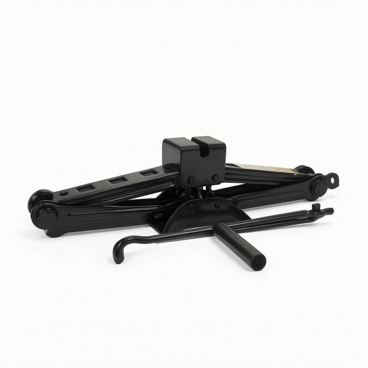 Collapsible Scissor Jack with Hand Crank Heavy-Duty Scissor Jack with Crank Handle Sturdy Stable for Garage