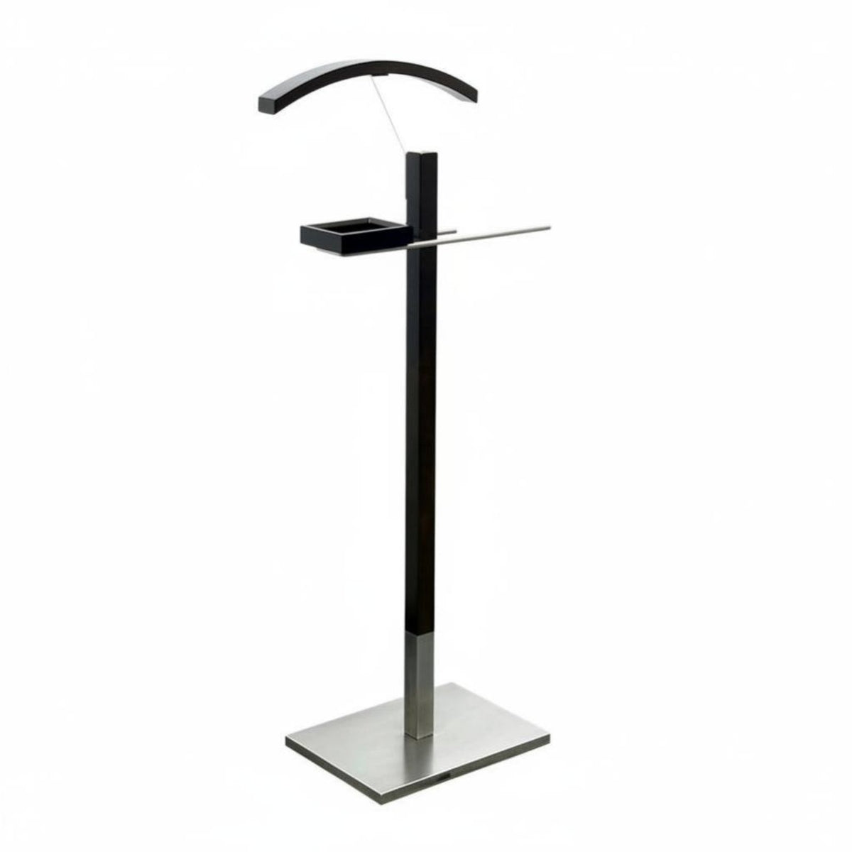 Minimalist Design Suit Valet Stand withaired chargestanding Valet Stand Keeps Suits Wrinkleclear Clothing Rack Stable Base for Businessmen, Professionals, Hotel Owners, Entrypath, changing area, Walk-in Closet, Office