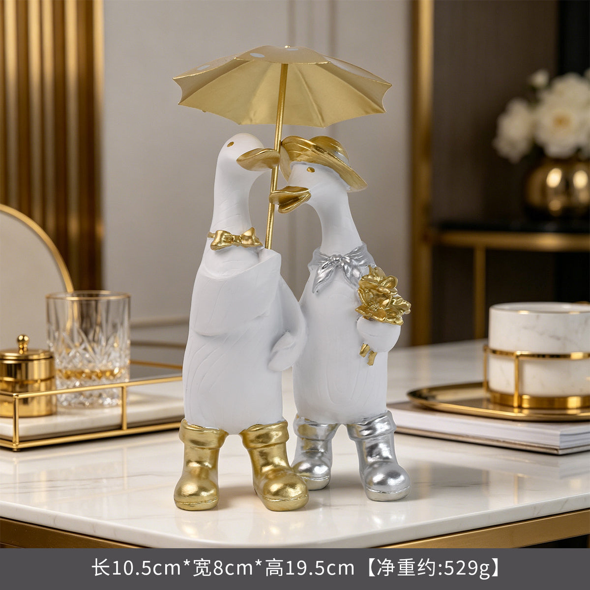 Umbrella Couple Duck