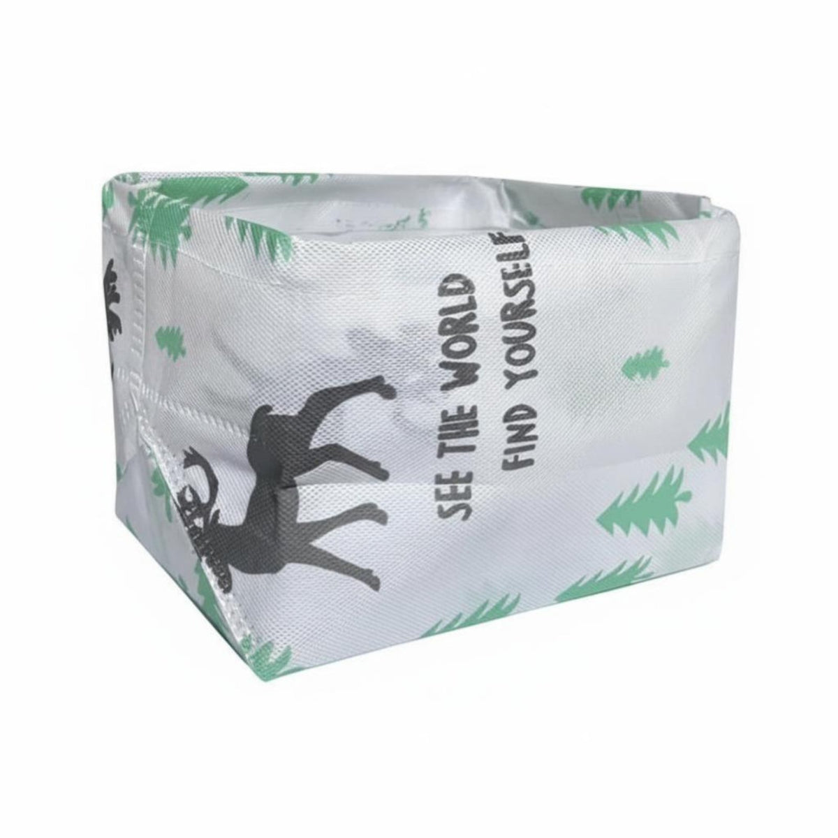 Foldable Organizer Box exposed-top Top Design Foldable container with Divider Stackable