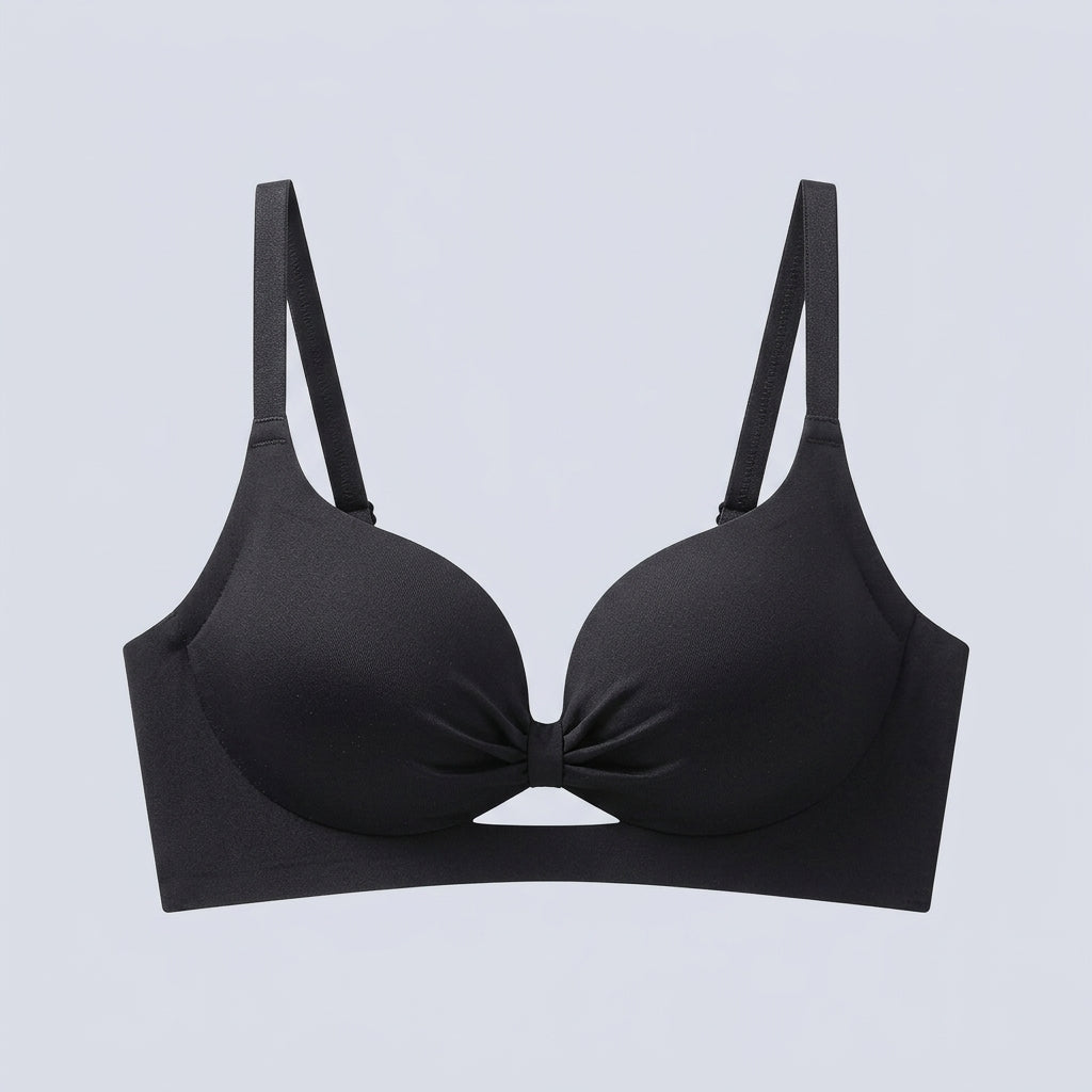 Bras for Women Push Up with Soft Underwire and Adjustable Straps, Everyday for Lift and Shaping, Comfortable Nylon Molded Cup Design