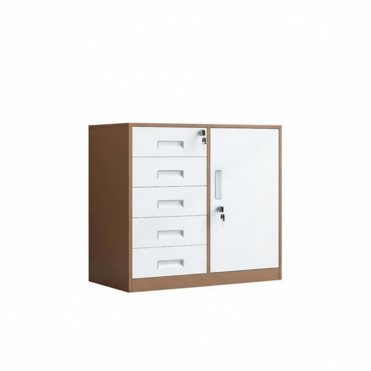 Lockable 3-Drawer Rolling document Cabinet Mobile Design 3-Drawer Rolling Cabinet UnderUnder-Desk Compatible Office Furniture effortless Gliding Drawers for Remote Workers, Students, Workspace, Study Room, Classroom