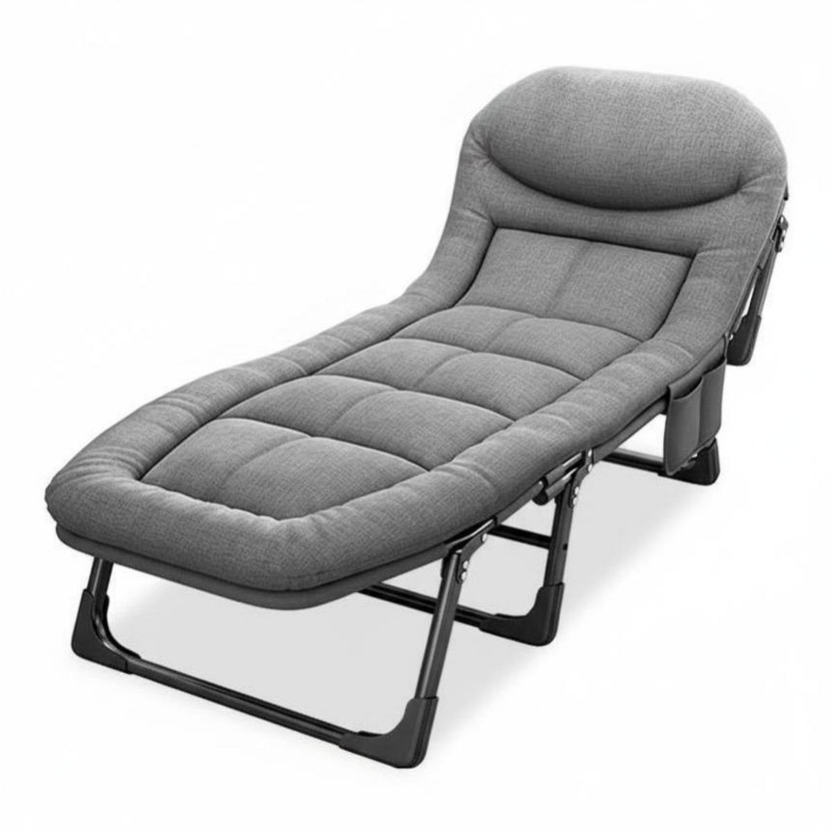 Adjustable Restping Lounger Foldable Design Adjustable Chaise Cot Easy to Fold