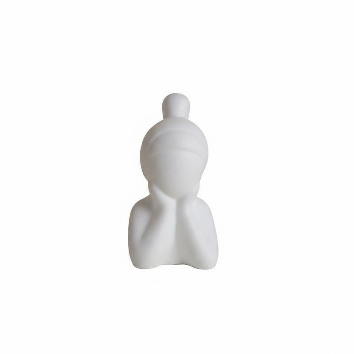 Nordic Human Sculpture Minimalist Family Statue Pensive Person Ornament for Living Room, Entryway, Bookshelf