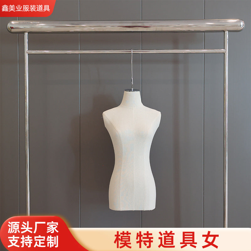 Hanging Female Mannequin Torso Display for Clothing Store Window