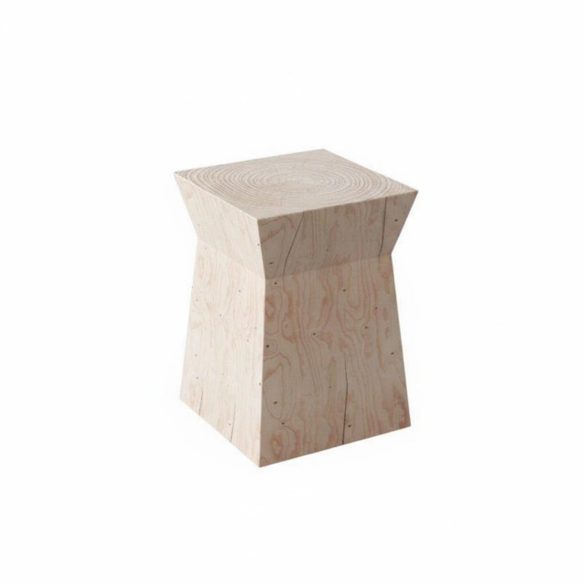 Finished Tree log Stool hardwood Wood Tree log Side Table Nordic design