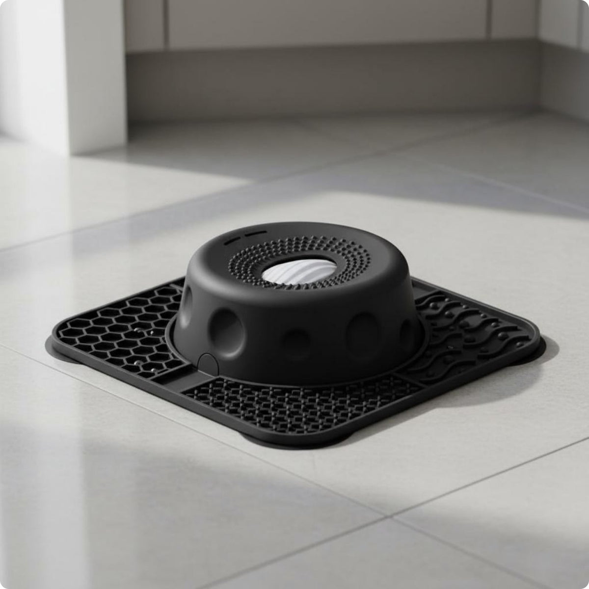 Silicone Lick Mat Bowl Large Capacity Silicone Slow Feeder Easy to Clean