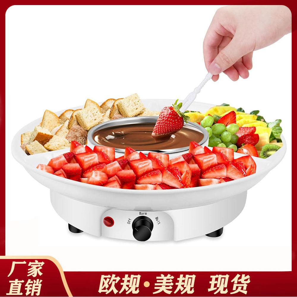 Electric Chocolate Melting Pot with Temperature Control, 25W, 110V/220V