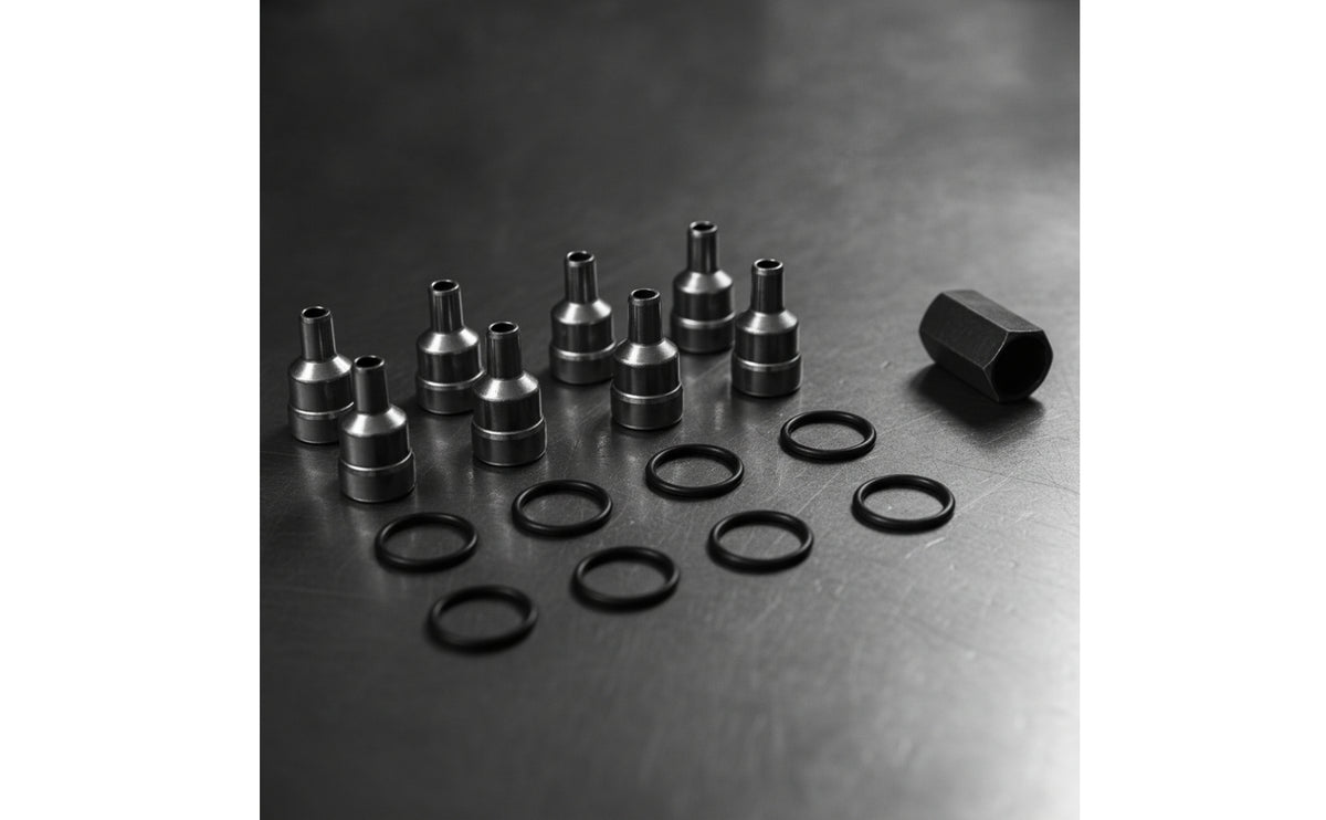 High Pressure Oil Rail Ball Tube Repair Kit Leak-Resistant High Pressure Oil Rail Repair Kit Premium Hardware for Mechanics