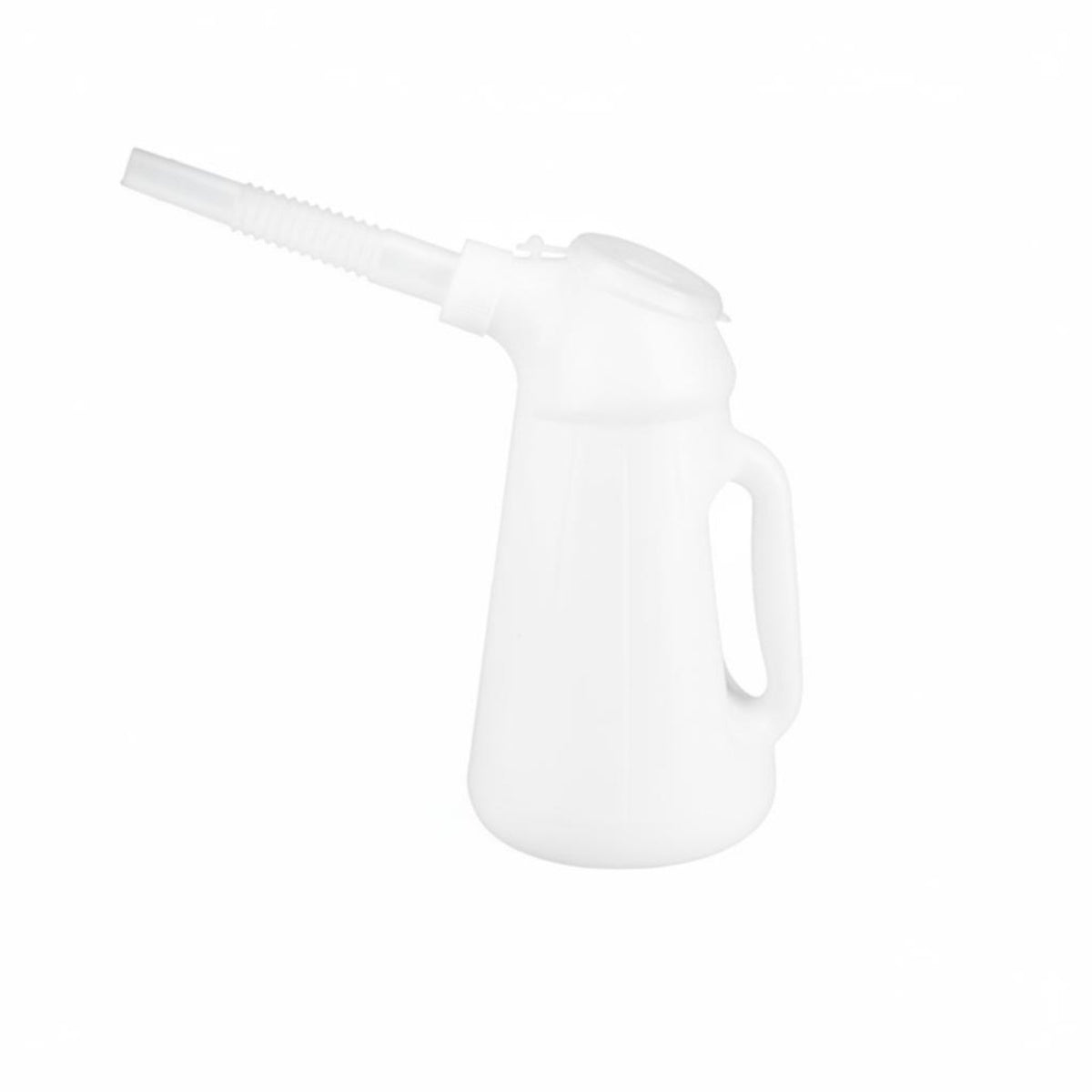 Dust-Proof Cap Graduated Oil Pitcher Translucent Body Oil Measuring Container Contamination Protection for DIY Enthusiasts, Garage, Workshop