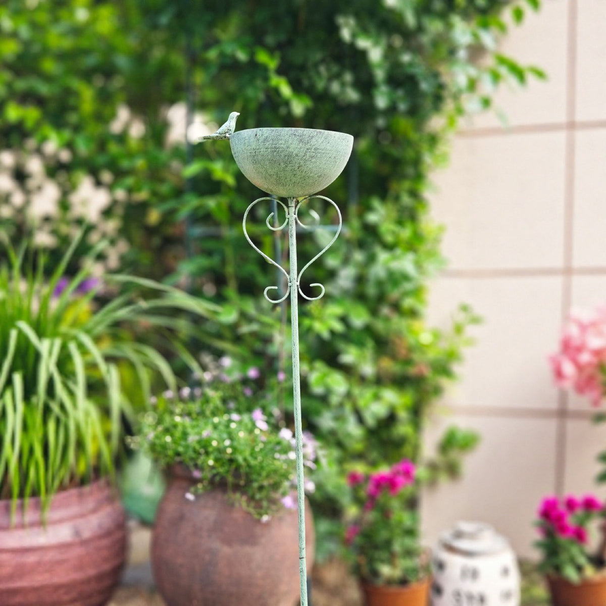 Flower Stake Bird