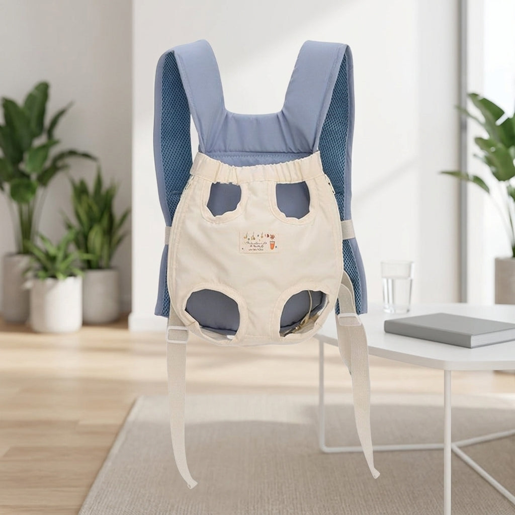 Pet Backpack Front Pack Cat Carrier Bag, Small Oxford Cloth Dog Backpack for Travel Hiking, Breathable Outdoor Pet Carrier with Spun Silk Mesh