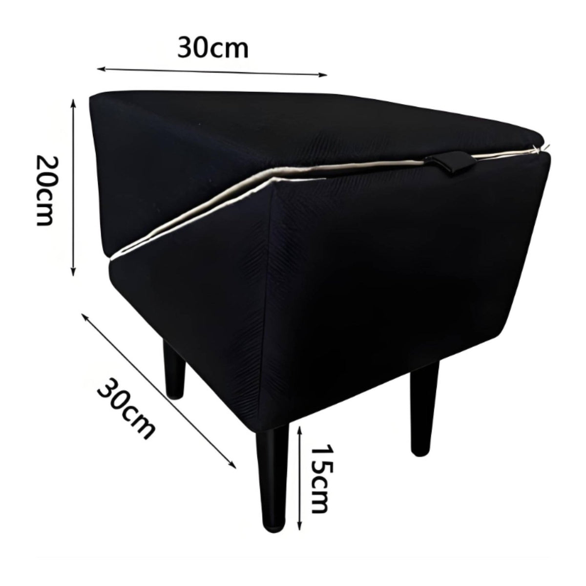 2-in-1 Dog Ramp Stool Non-Slip Surface Foldable Pet Ramp for Bedroom, Small Dogs