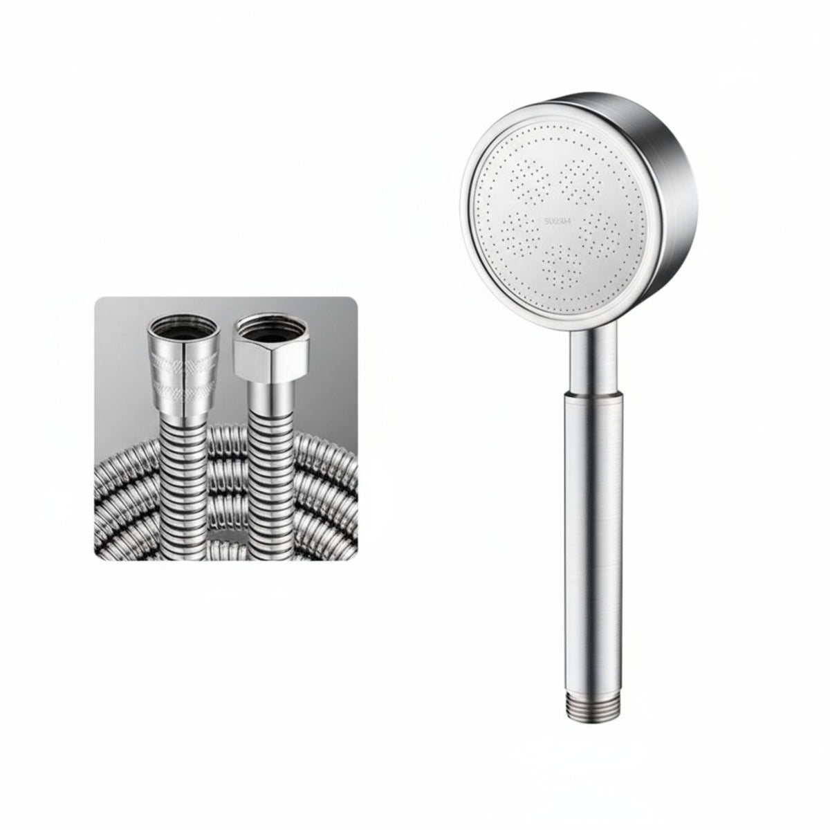 Adjustable high-pressure shower head