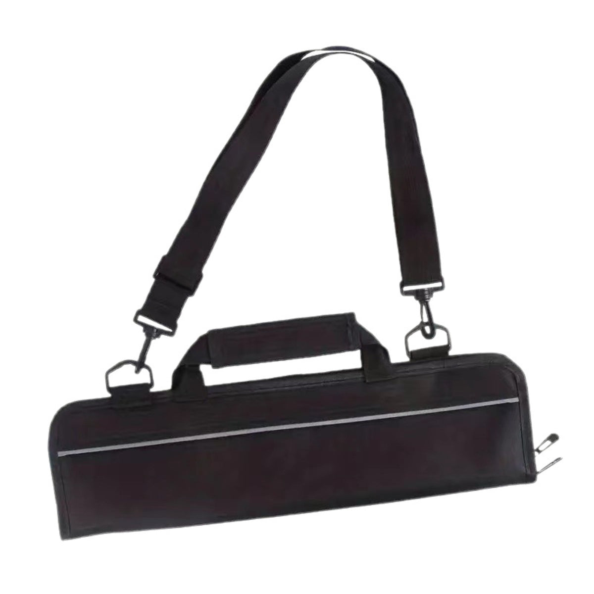 cutlery Storage Bag Zippered Zipper cutlery Case Black