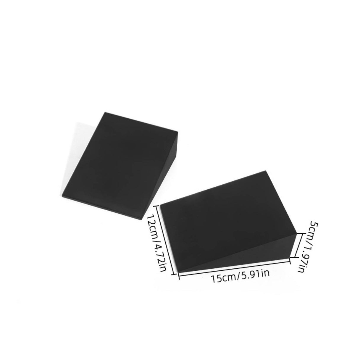 Improves Flexibility EVA Foam Block Non-Slip Squat Block Block Lightweight Calf Stretcher Board Deepens Squats for Beginners, Home Gym