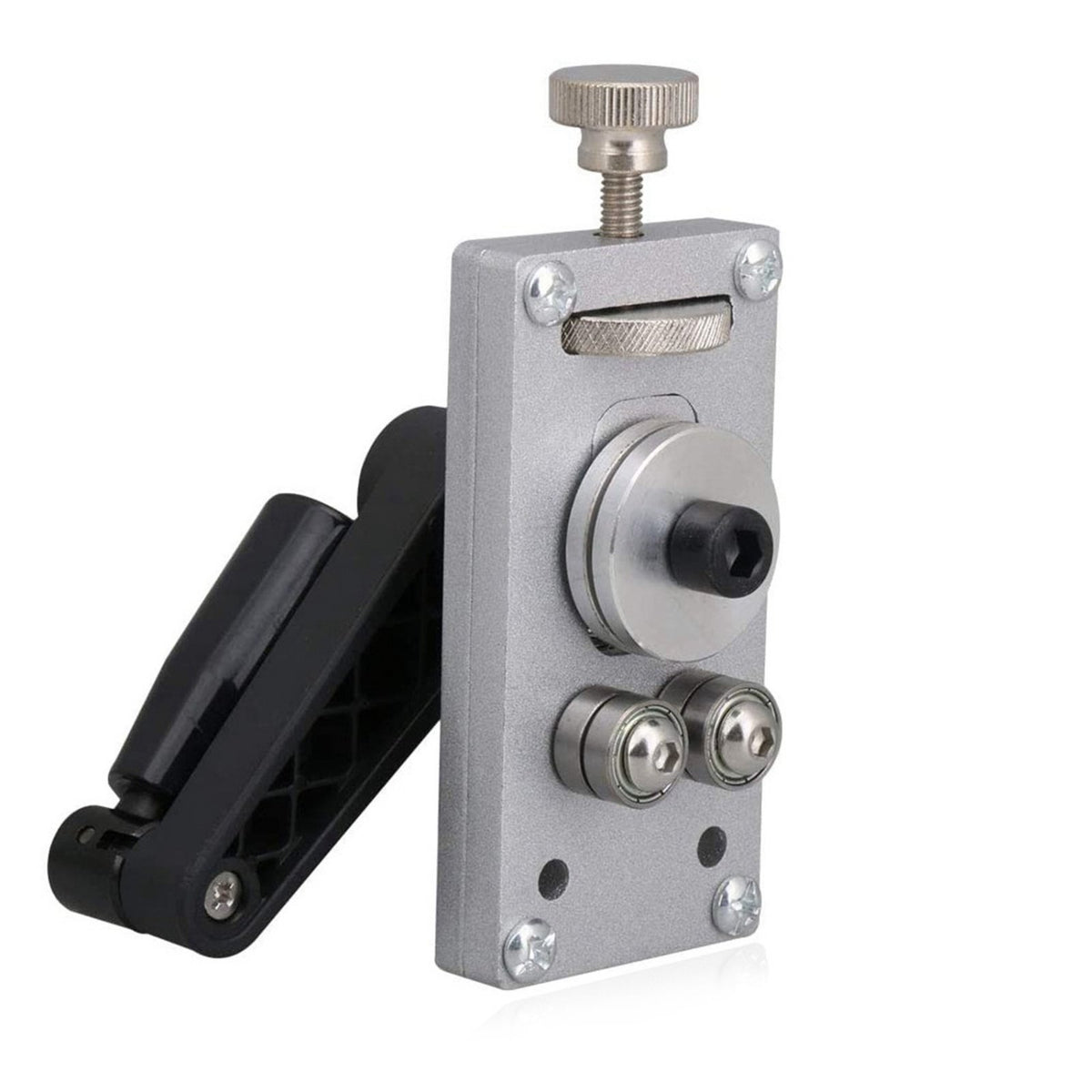 Fret Wire Bender Bend and Straighten Luthier Fret Bender Adjustable Thumbwheel Fretwire Bending Tool for Workshop
