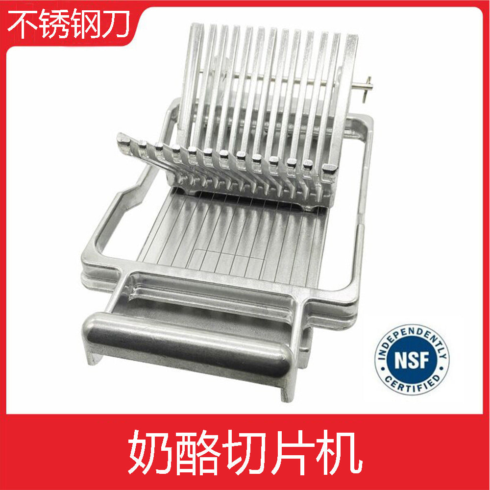 Commercial Manual Food Slicer for Vegetables, Fruits, Cheese, and Bread