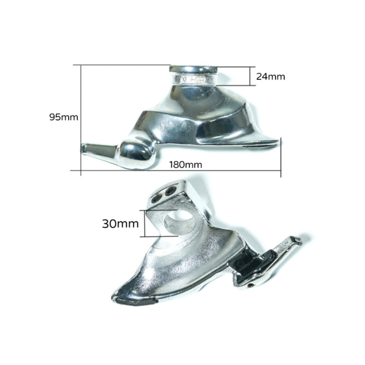 Replacement Tire Changer Bird Head Smooth Finish Duckhead Tire Changer Tool Wear-Resistant mount/demount Head Universal Fit for Mechanics, Technicians