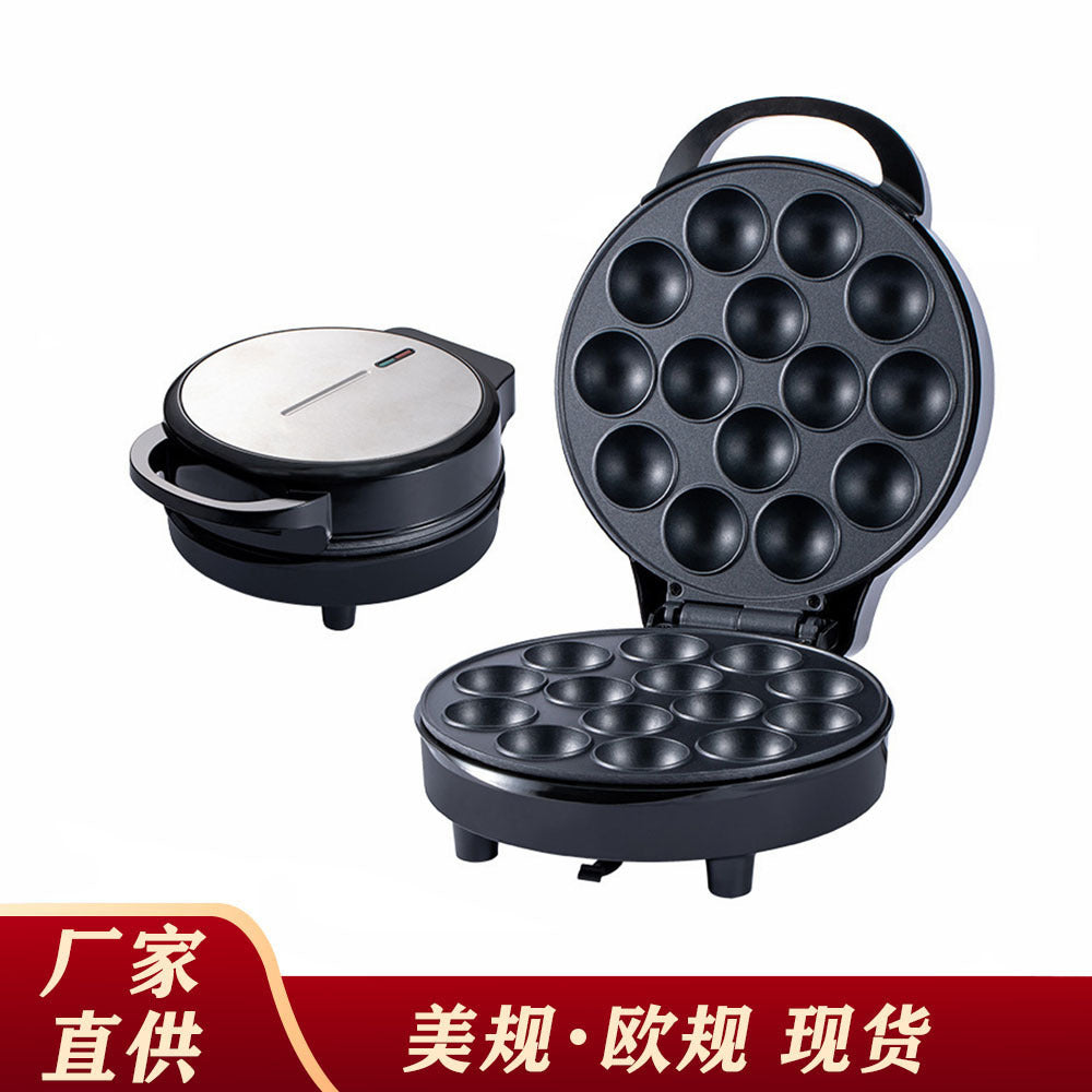 14-Hole Takoyaki Maker with Large Capacity, 750W, 220V
