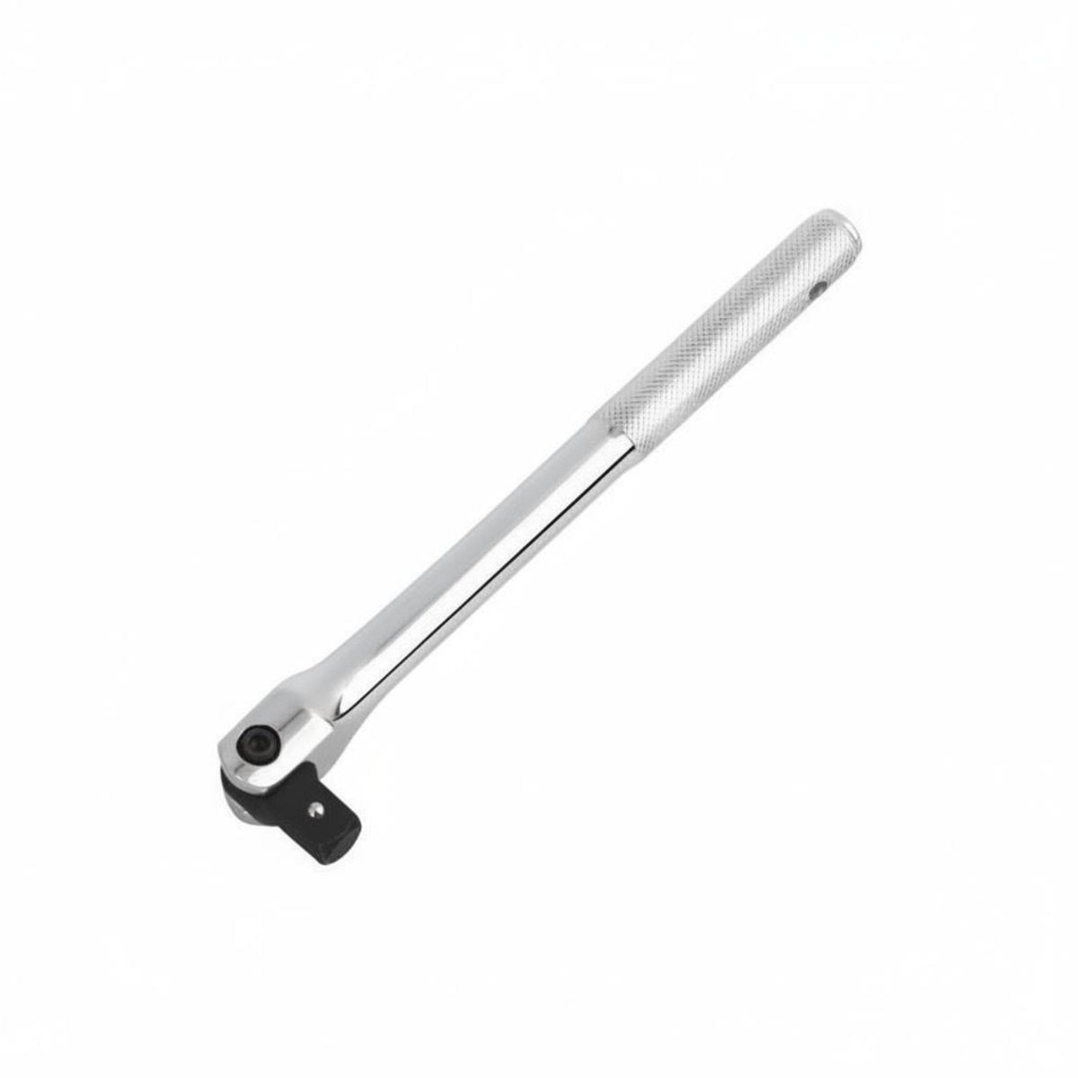 Anti Slip Handle 1/2 Inch Swivel Socket Wrench Cr-V Flex Steel-Head Ratchet Wrench Mirror Finish Hand Tool Corrosion-Resistant for Auto Repair Workers