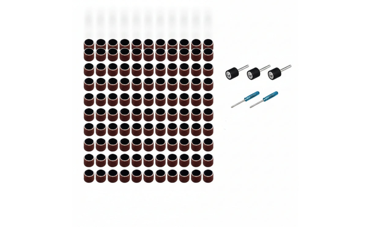 100 Pieces Compatible Sanding Bits