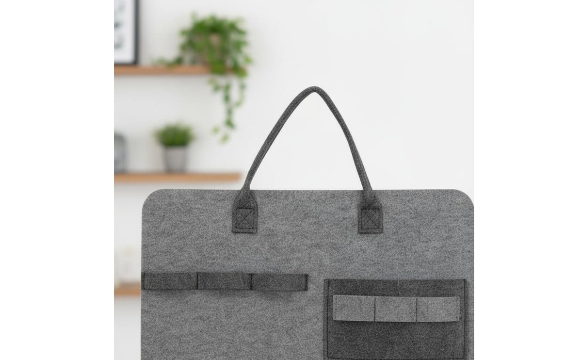 Cat Toy Storage Bag Large Capacity Wall Hanging Cat Toy Holder Portable Textile Pet Supply Organizer for Behind the Door, Closet