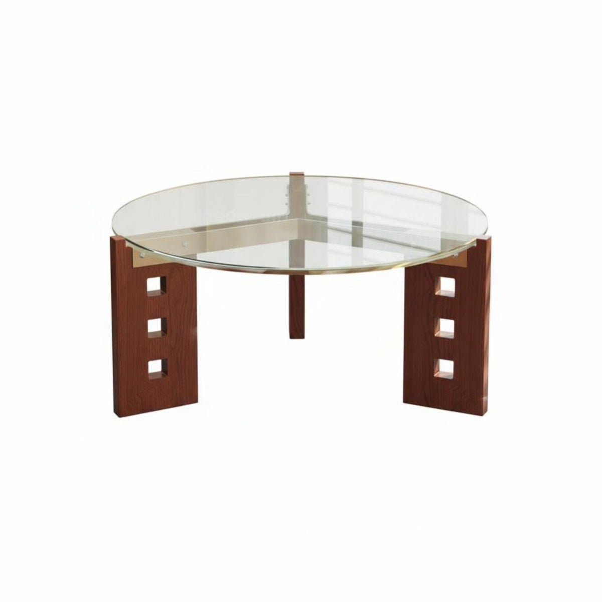 Round Tripod Stand Modernist design Coffee Table Space-Saving Minimalist Aesthetic for Apartment Dwellers, Students, Bedroom