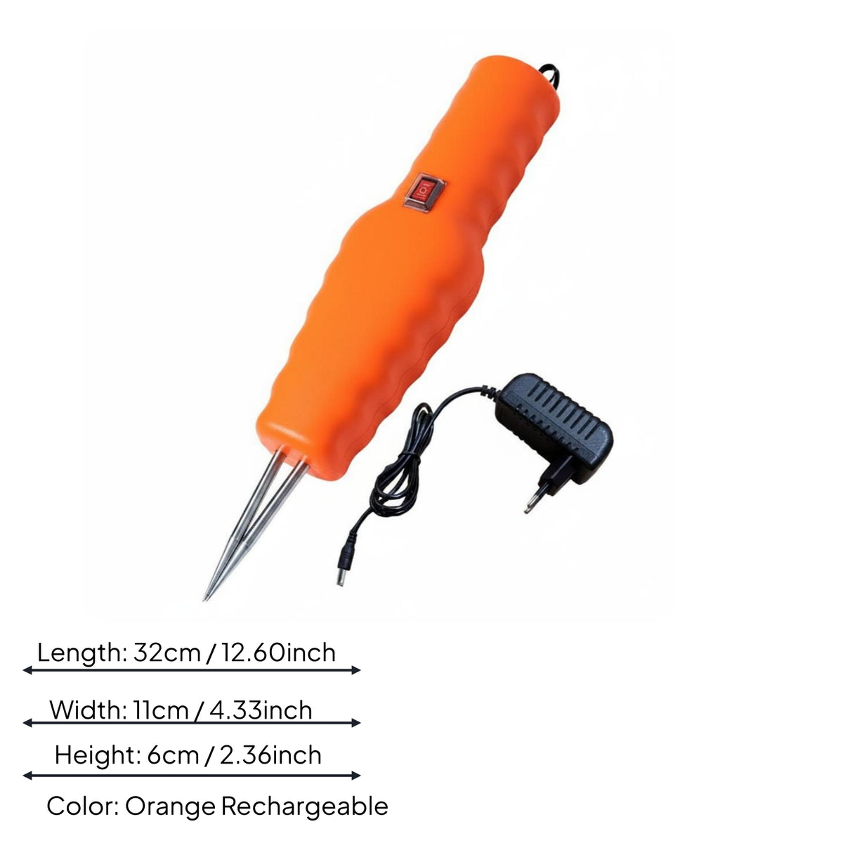 Waterproof Electric Poultry Plucker Portable Handheld Chicken Defeatherer Powerful Engine Rechargeable Duck Plucking Tool Stainless Steel Head for Farmers, Homesteaders, Hunters, Farm, Butcher Shop, Kitchen