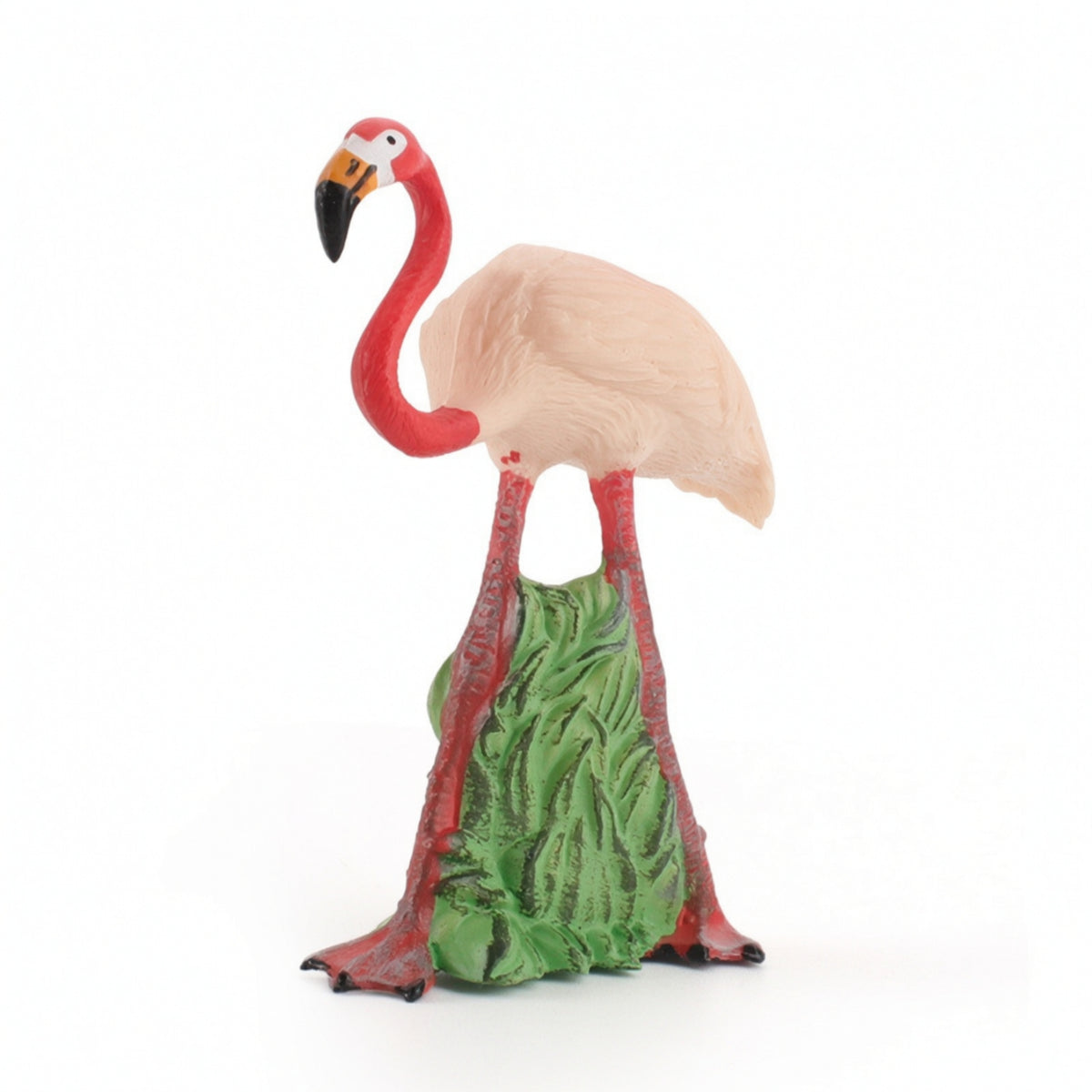 Flamingo Figurine Decorative Flamingo Figurine with Base Small for Desk, Cabinet