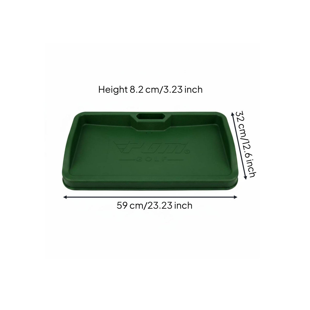 Golf Tee Box Long-Lasting Golf Ball Tray Non-Slip Base for Training