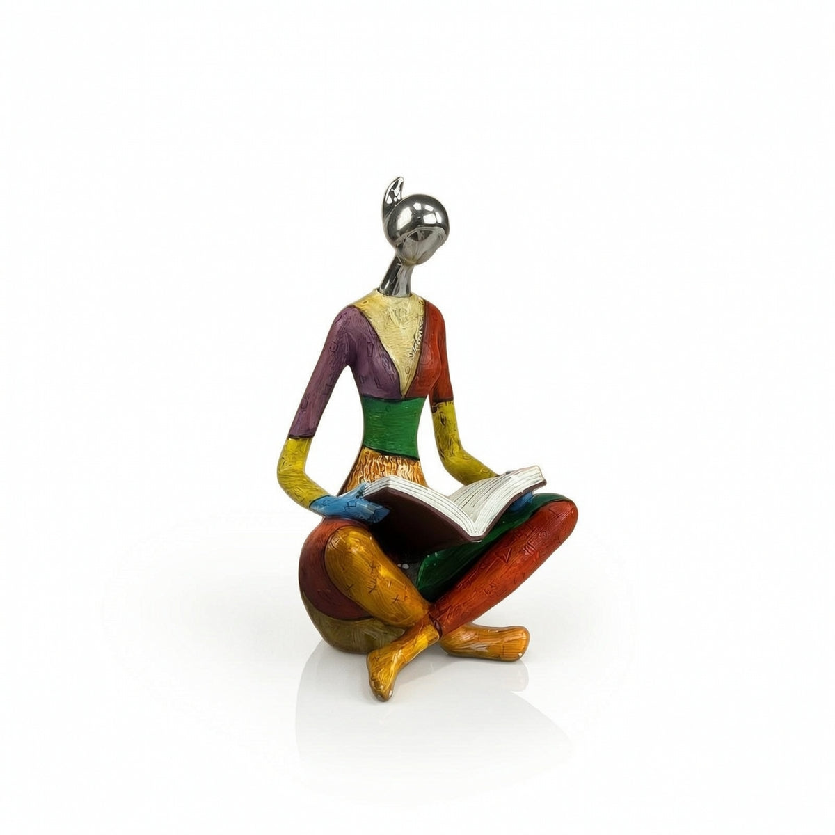 Reading Figurine Artistic reade Figurine Modern Reading Statue for Living Room