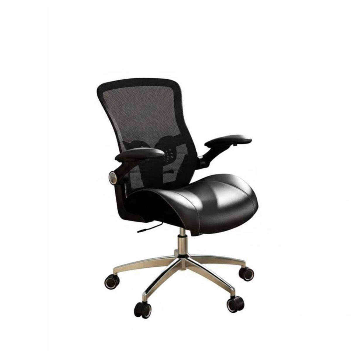 Ergonomic Chair with Headrest Lumbar Support Highspine Reclining Chair 360° rotate for People Working from Home, Students