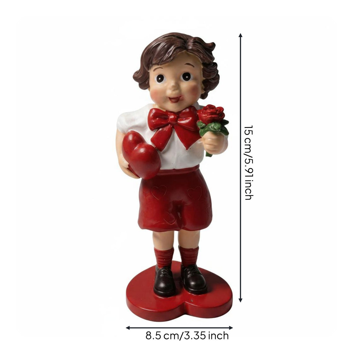 Valentine Gift Figurine Romantic Design Couple Decor Statue for Wedding, Couples