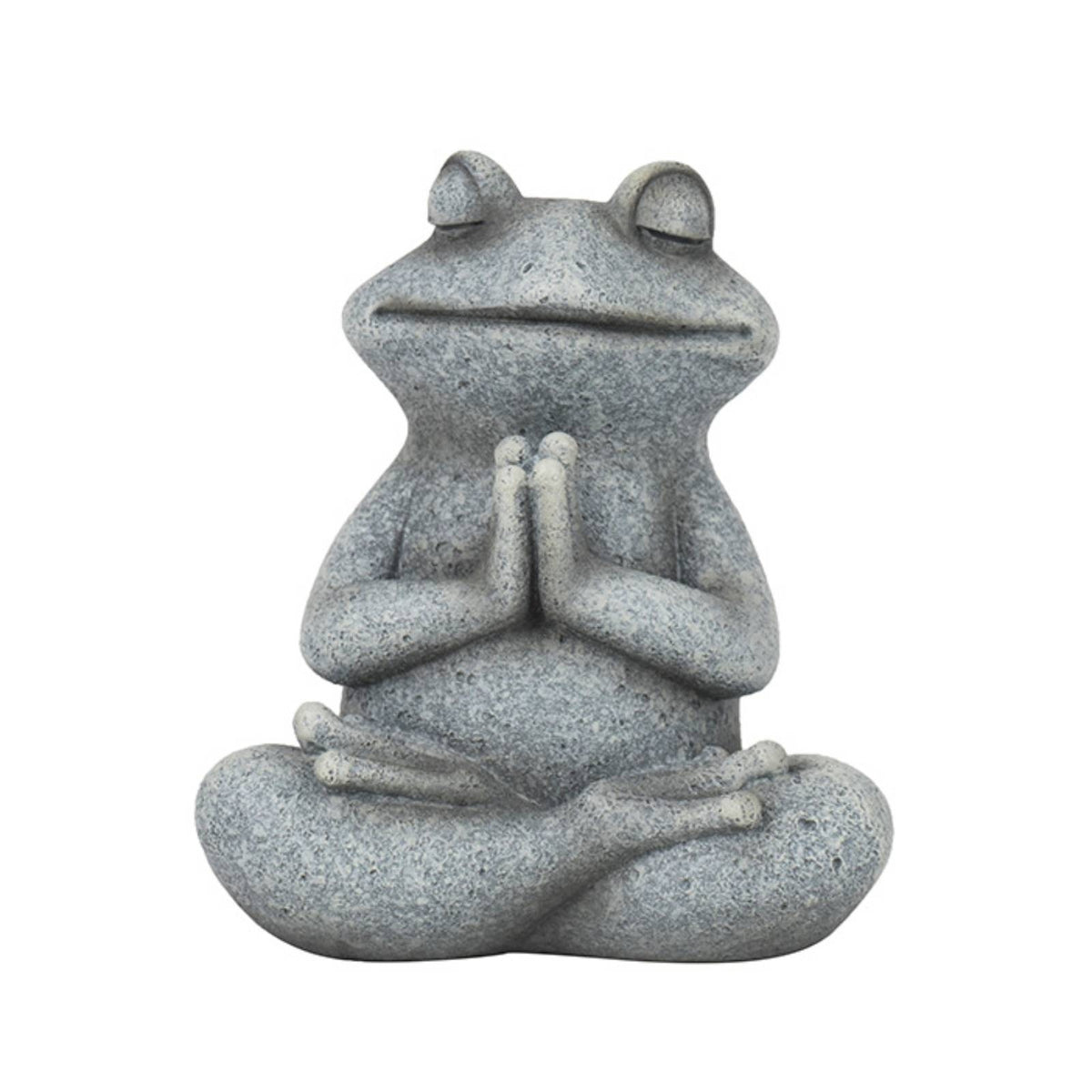 Meditating Meditation Frog Statue Zen Meditating Frog Statue Cute for Shelf