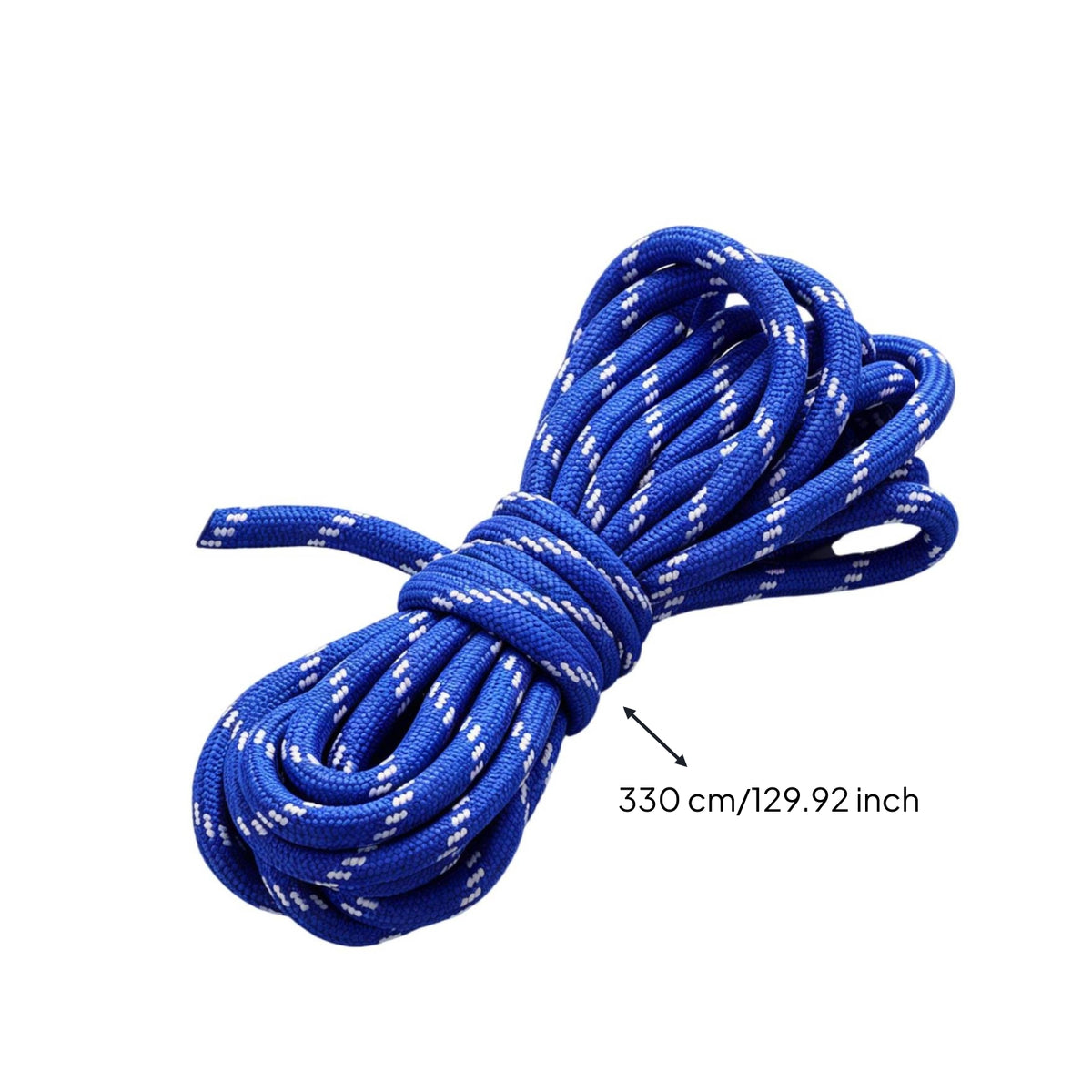 Flecked Braided Rope Long-Lasting Utility Cord Flexible Multi Purpose for Camping