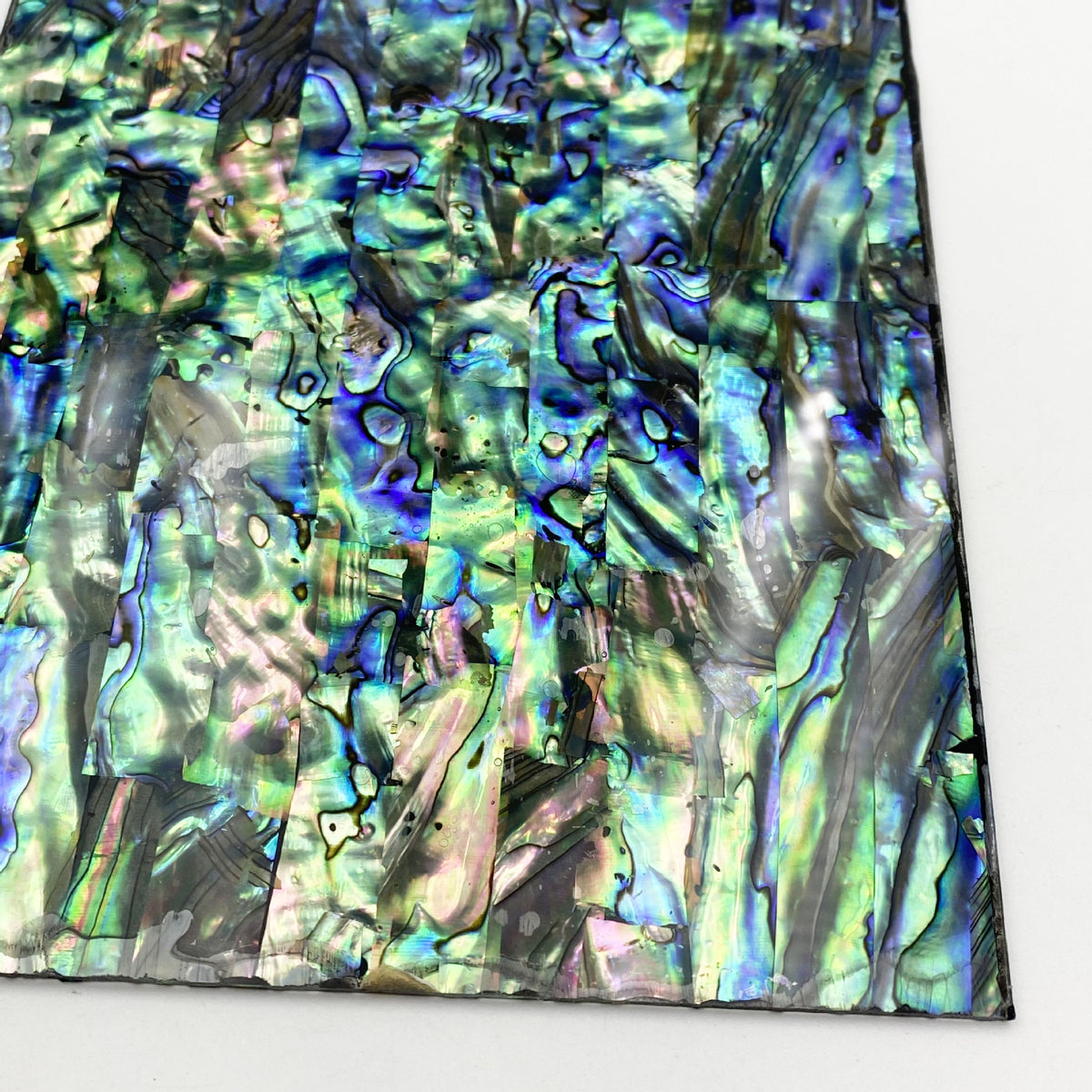 Natural Abalone Shell Plate 240x140x2.0mm for Crafts, Musical Instruments, DIY Inlay and Carving
