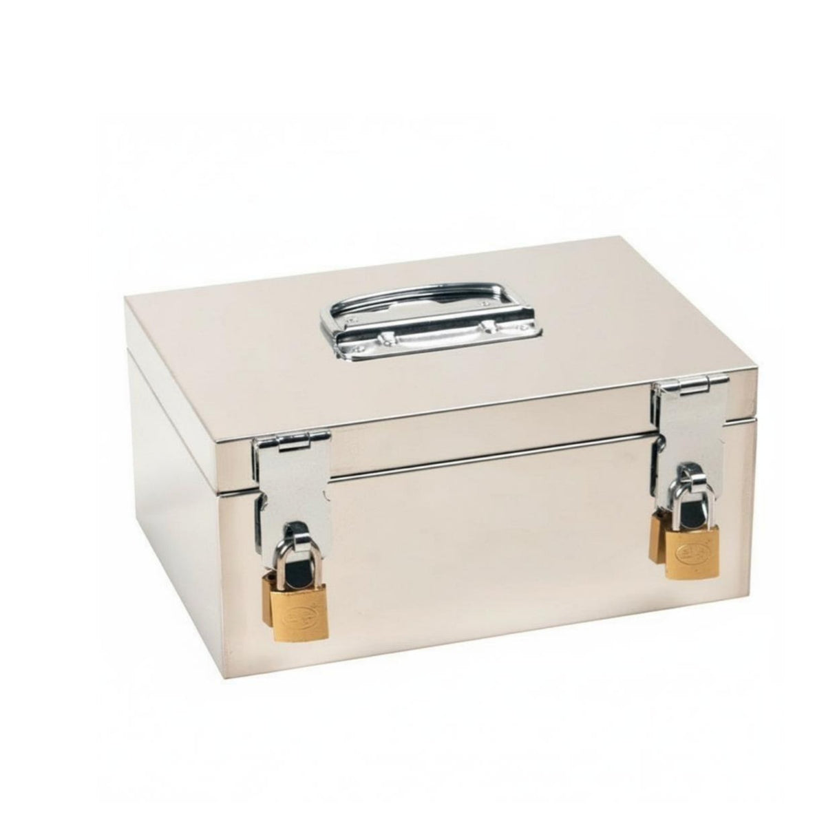 doubleHasp Steel Chest Confidential Storage Document Safe Resistant for Bank