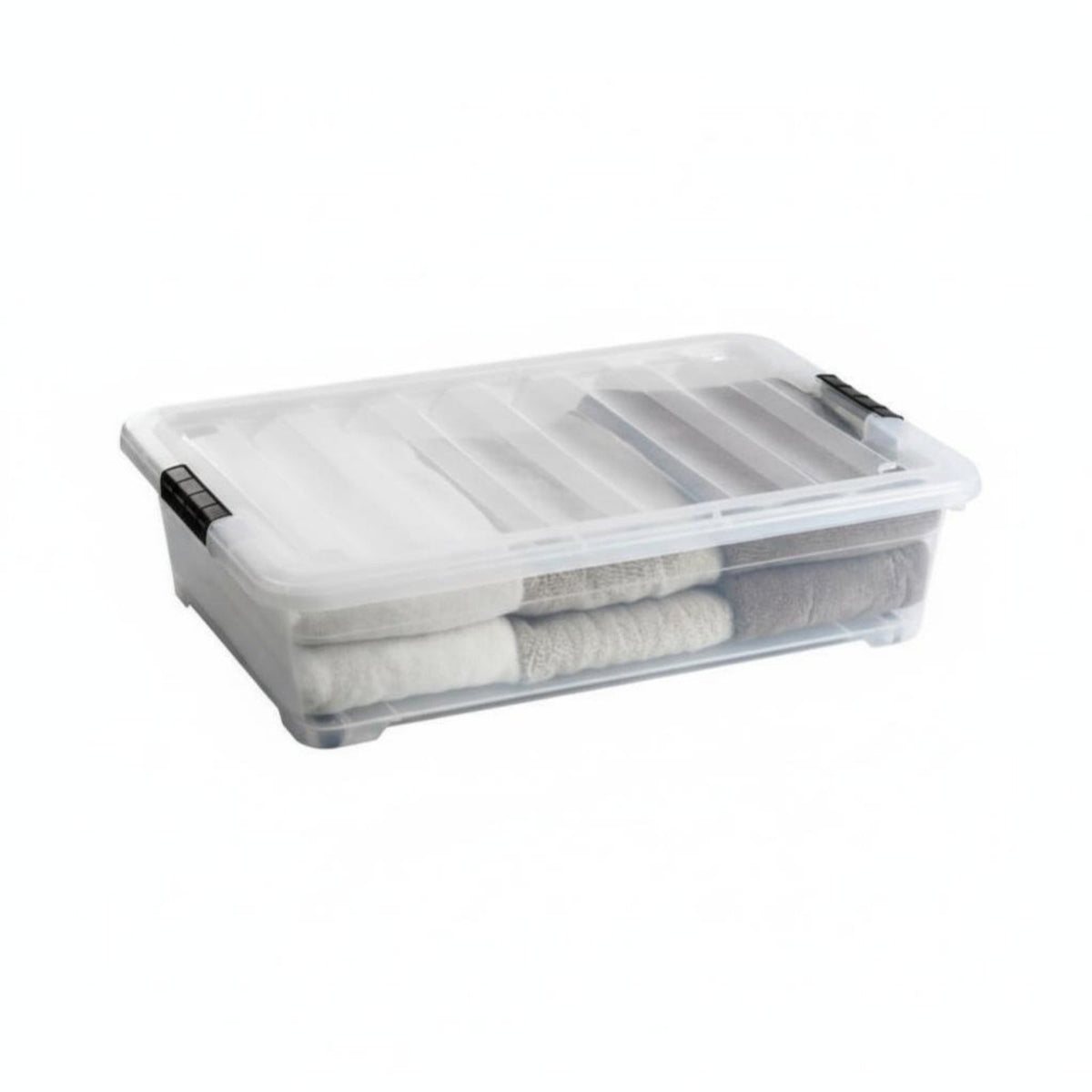 Under-Bed Container Transparent container Underbed Storage Container Large Capacity